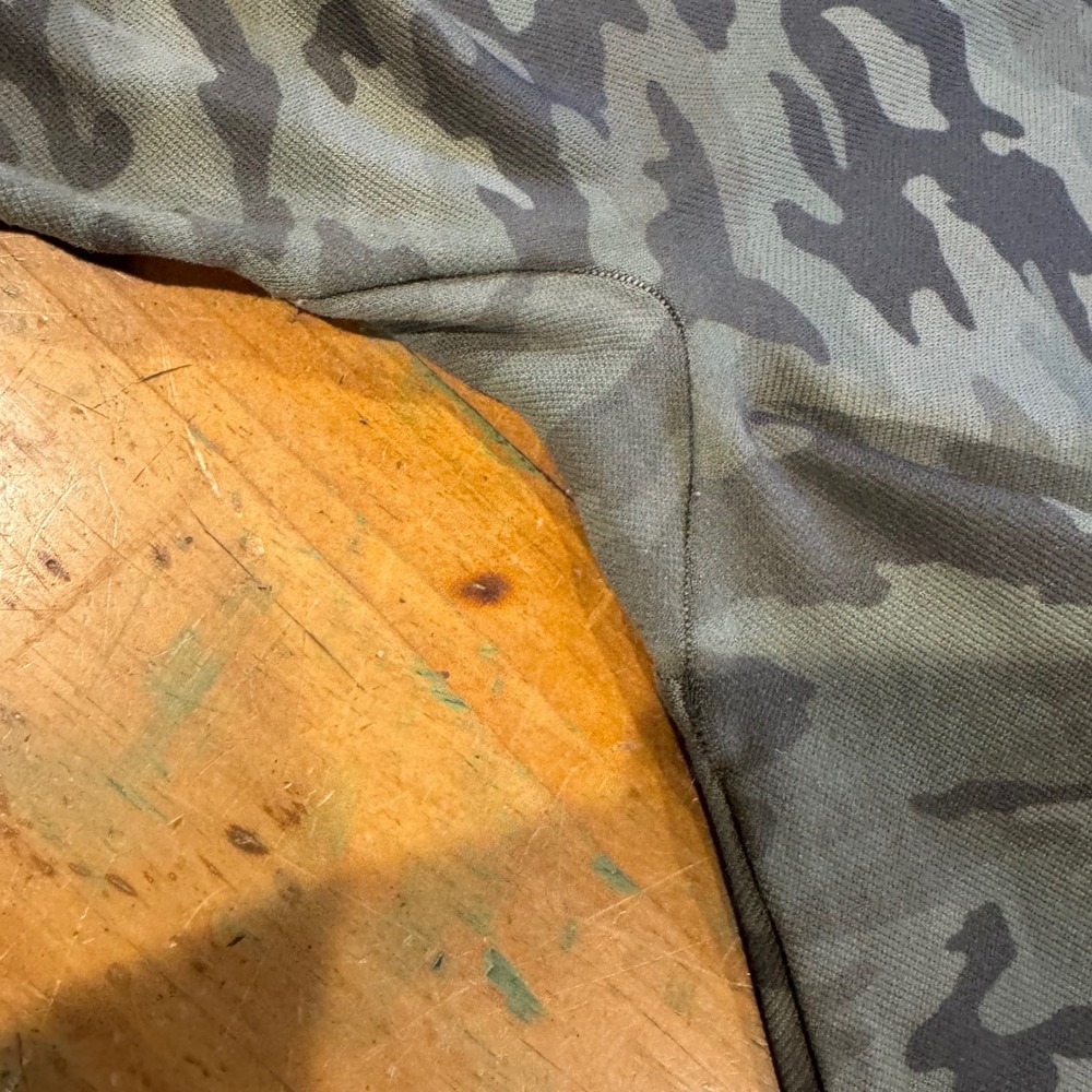 Spanx Look at Me Now Seamless Leggings Green Camo High Waist XL - Picture 5 of 6